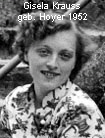 Gisela Krauss
geb. Hoyer 1952