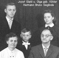 Josef Glal u. Olga geb. Khler   
Hermann Bruno Sieglinde